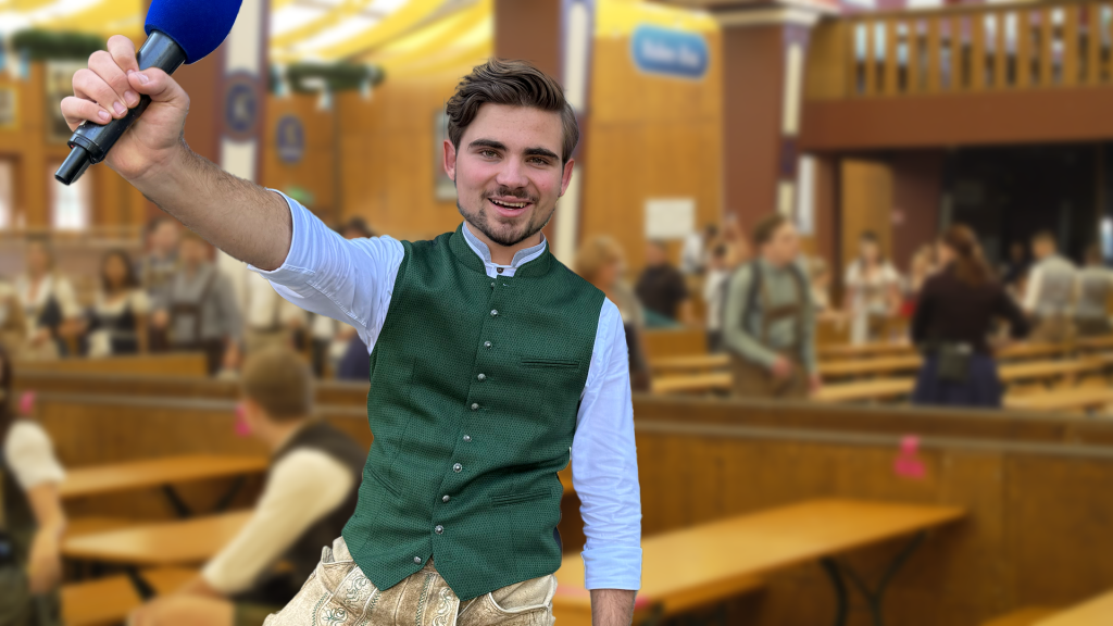 Der Erste im Wiesnzelt – Alessandro sucht! 2025